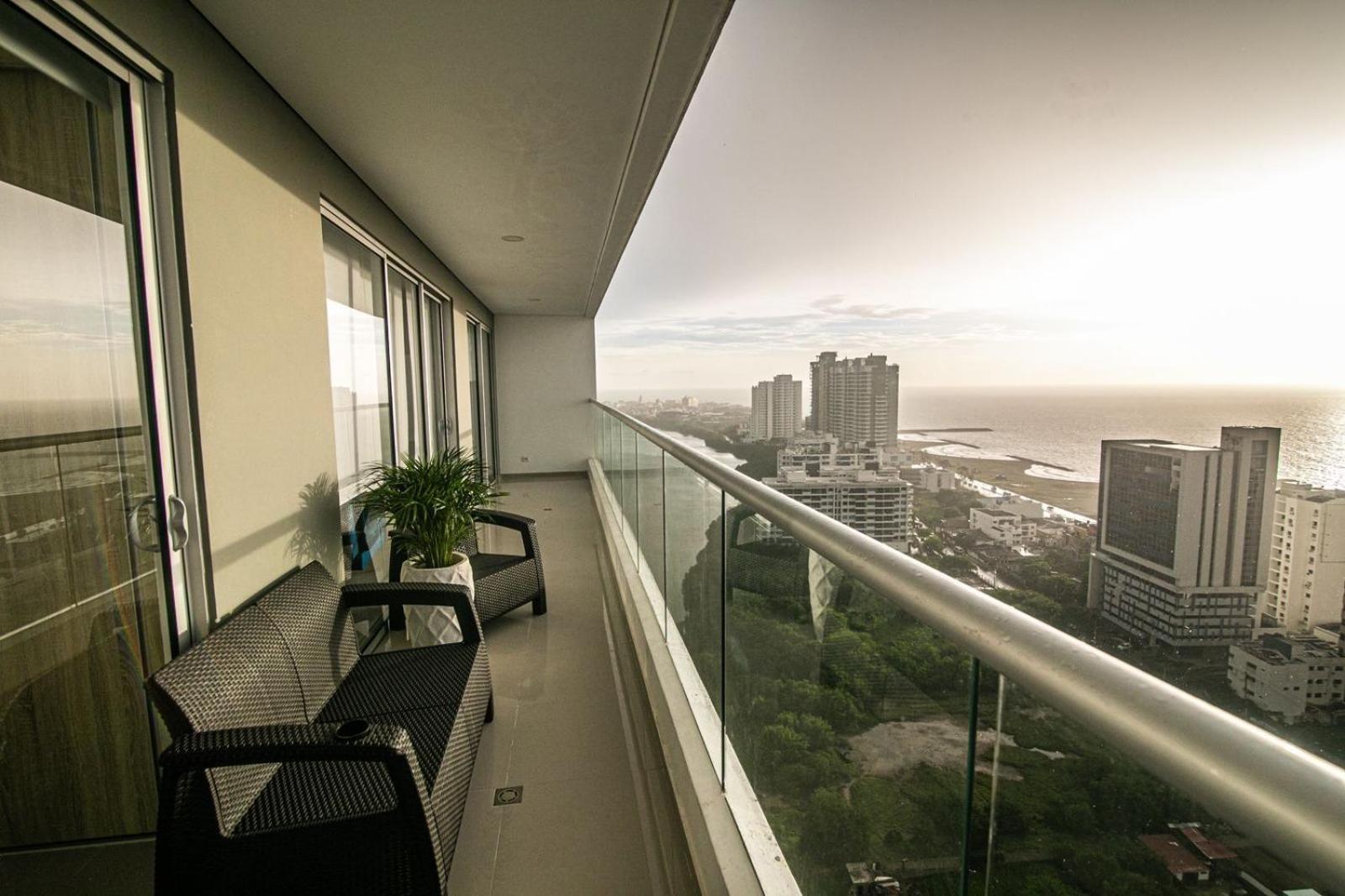 Apartamento Comodidad, La Mejor Vista Al Mar Y Ubicacion En Cartagena