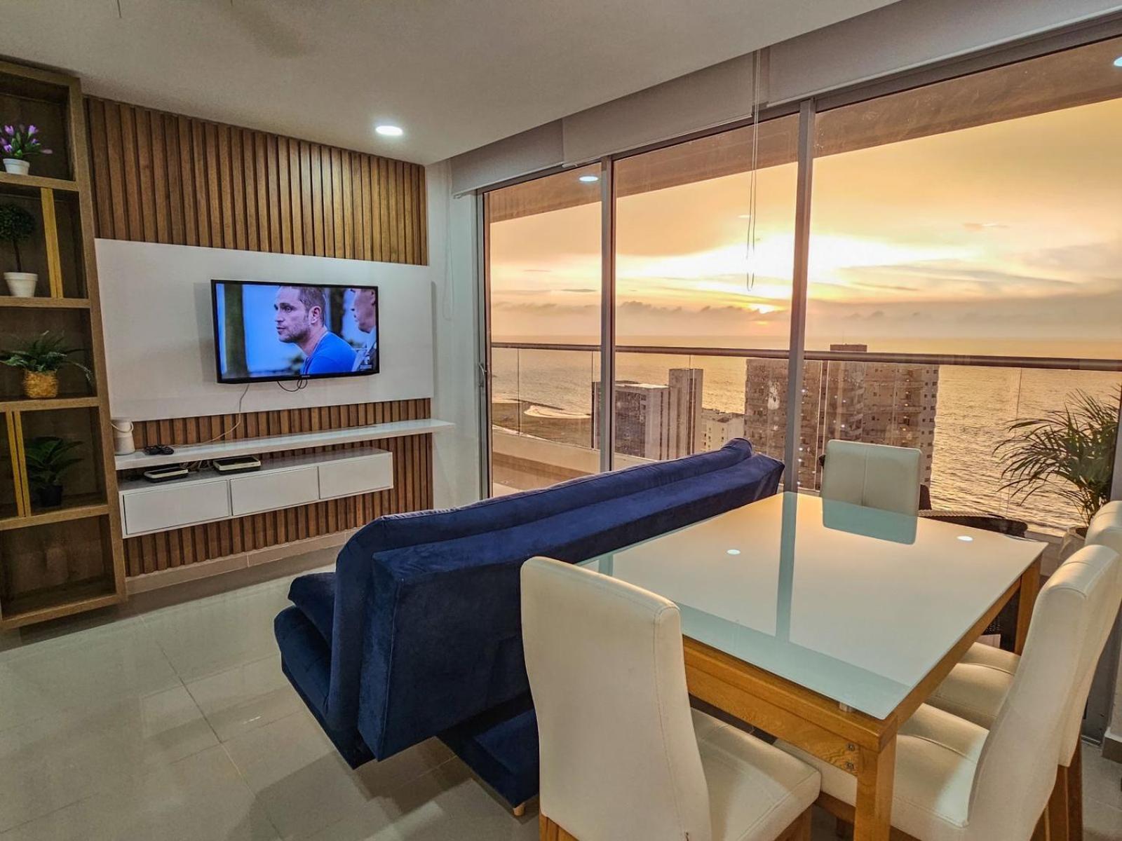 Comodidad, La Mejor Vista Al Mar Y Ubicacion En Apartamento Cartagena