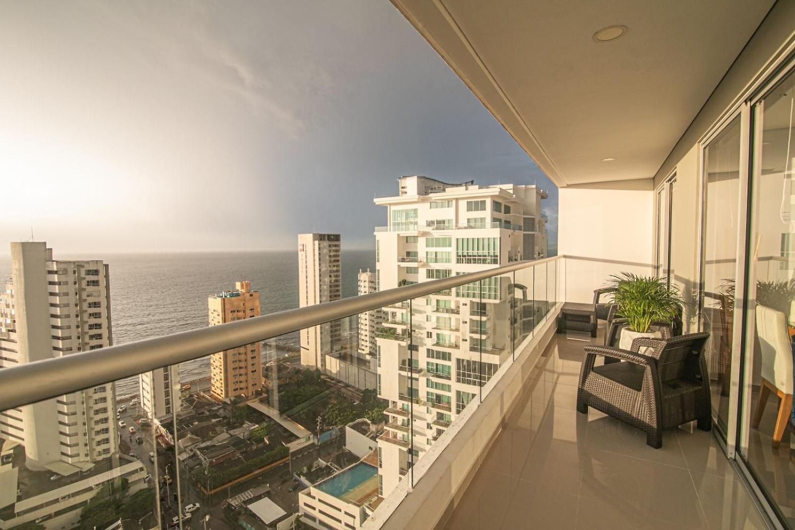 Apartamento La Mejor Vista Al Mar Y Ubicacion En Cartagena