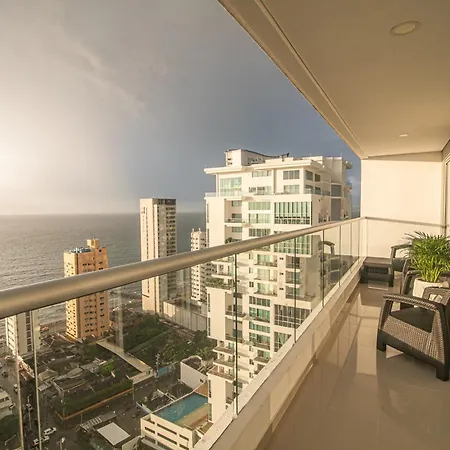 Apartamento La Mejor Vista Al Mar Y Ubicacion En Cartagena